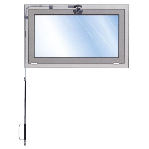 Ferme imposte à câble zingué Groom - Liaison développé 3 m