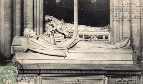 Cpa N° 20 - Dreux - Chapelle Saint Louis - Tombeau Du Duc D'orleans - Fils Aine Du Roi Louis Philippe