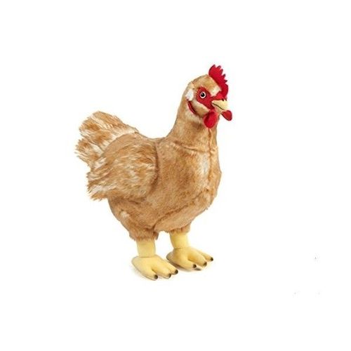 Poule Brune 35 Cm H