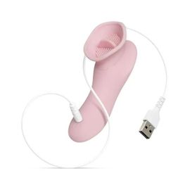 Vibromasseur Clitoridien Avec Langue - Rose