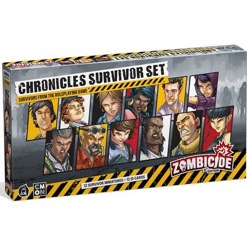 Zombicide 2nd Edition Chronicles Survivor Set Survivors From The Roleplaying Gam