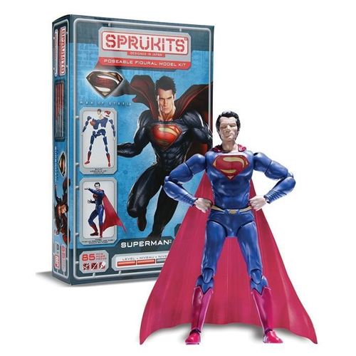 Sprukits Superman 85 Pieces A Assembler-Bandai.