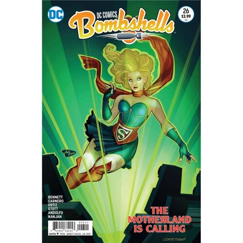 D.C. Comics Bombshells # 26 ( V.O. 2017 ) ** Harley Quinn , Ivy , Supergirl **