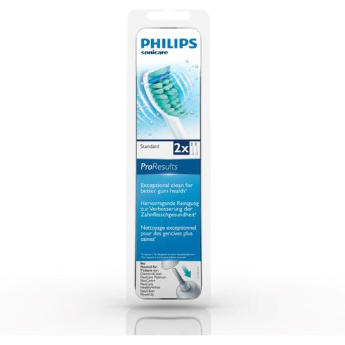 Philips Sonicare ProResults HX6012 - Tête de brosse de rechange - pour brosse à dent (pack de 2)