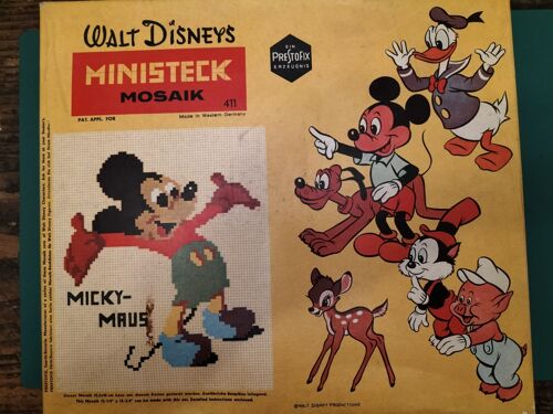 Jeu Vintage : Ministeck Mosaik Walt Disney