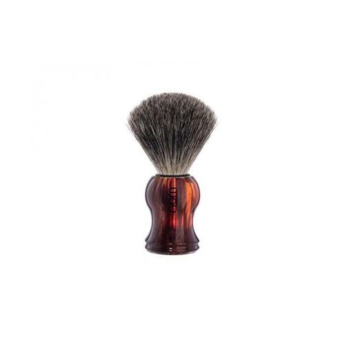 Nom Gustav81ha Blaireau « Gustav », Pur Noir (Pure Badger), Monture Plastique Façon Écaille. 
