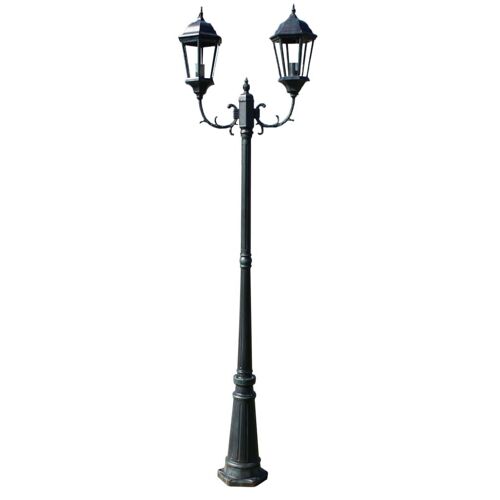 Lampadaire Extérieur Double 230 Cm