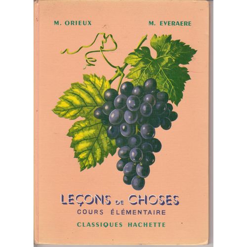 Leçons De Choses - Cours Élémentaire