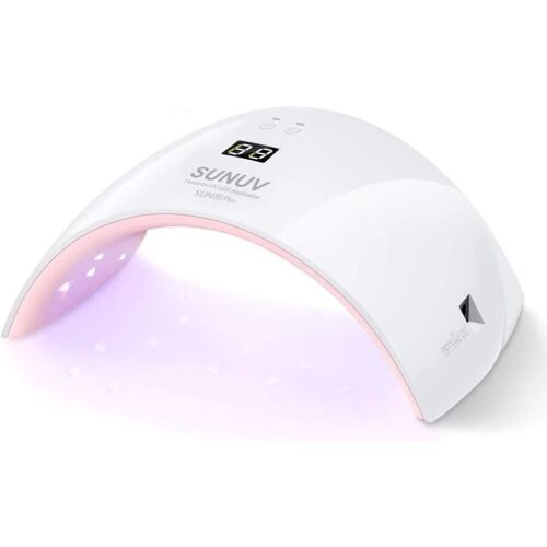 Lampe Uv Sèche Ongles, Lampe Sèche-Ongles Professionnel Automatique, Grand Lcd Ecran Avec Capteur Automatique. Multicolore