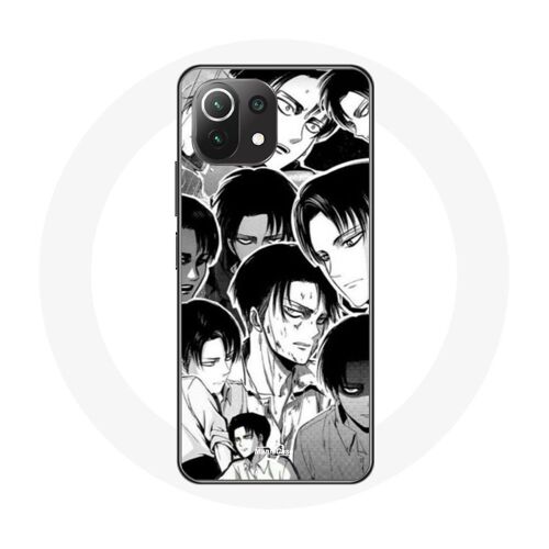 Coque Pour Xiaomi Mi 11 Lite Attaque Des Titans Manga Levi Ackerman