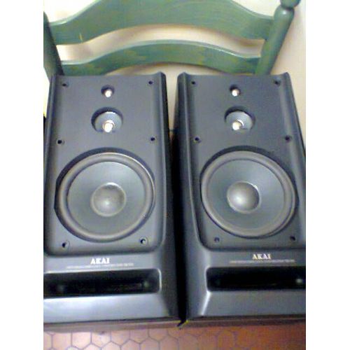 AKAI SR 550 - enceintes vintage 1990 - 6 ohms 50 watts - 3 voies