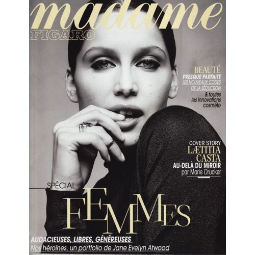 Madame Figaro / 08-03-2013 N°21335 : Laetitia Casta (14p) - Aurélie Dupont (2p) - Mesparrow (1p)