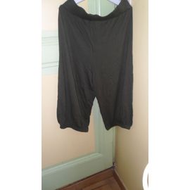 Pantacourt La Halle Coton 12 Ans Kaki