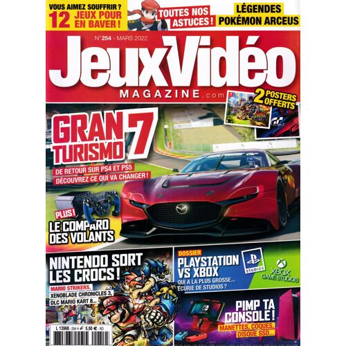 Jeux Vidéo Magazine - N°254 - Mars 2022 - Granturismo7