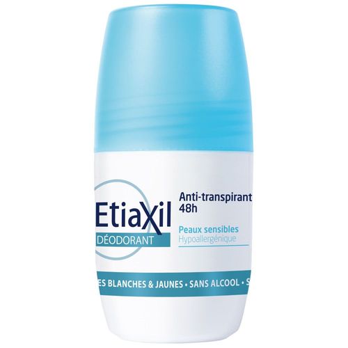 Etiaxil Déodorant Anti-Transpirant Peaux Sensibles Roll-On 50ml 