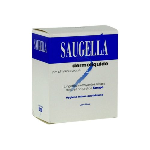 Saugella Dermoliquide 10 Lingettes 
