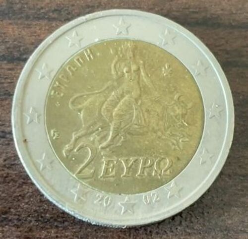 2 Euro Grèce 2002