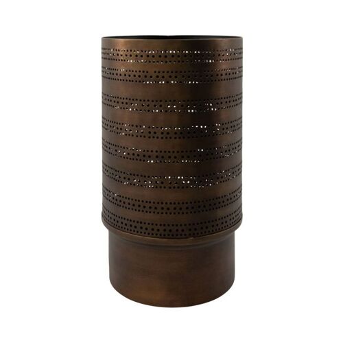 House Doctor - Mesu Candle Holder - Antique Brown (205850944)