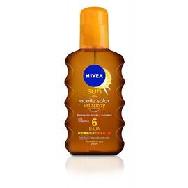 Nivea Sun Aceite Solar Spray Spf 6 200 Ml 