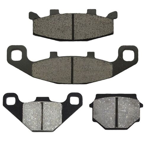 Avant And Arrière Plaquettes De Freins Avant Et Arrière De Moto, Pour Kawasaki Zr250 Balius 1991-1995, Zzr 250, Zzr250, Ex250, 1990, 1991, 1992, 1993, 1994, 1995, 2001 ""Nipseyteko""