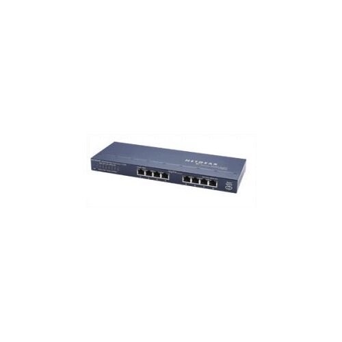 NETGEAR ProSAFE GS108 - Commutateur - 8 x 10/100/1000 - Ordinateur de bureau