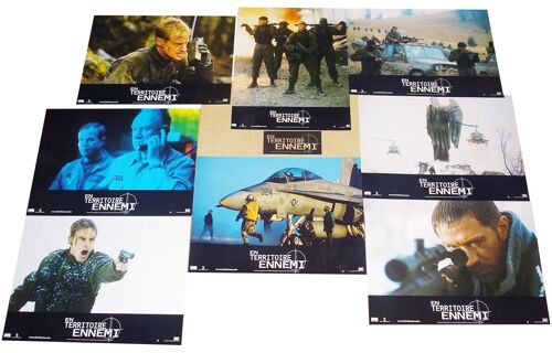 En Territoire Ennemi (Behind Enemy Lines): Jeu De 8 Photos D'exploitation Cinématographique - Format 21x28 Cm - De John Moore Avec Owen Wilson, Gene Hackman, Gabriel Macht, Joaquim De Almeida - 2001