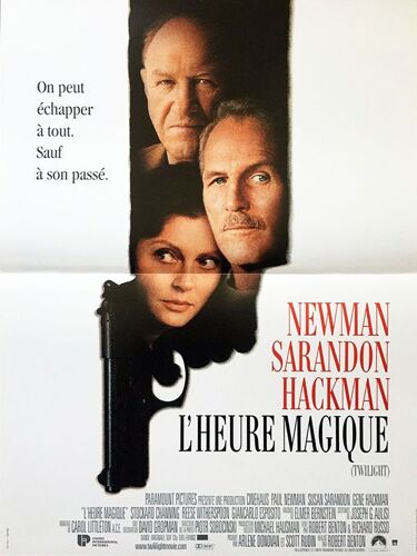 L'heure Magique (Twilight) - Véritable Affiche De Cinéma Pliée - Format 40x60 Cm - De Robert Benton Avec Paul Newman, Susan Sarandon, Gene Hackman, Stockard Channing, James Garner - 1998