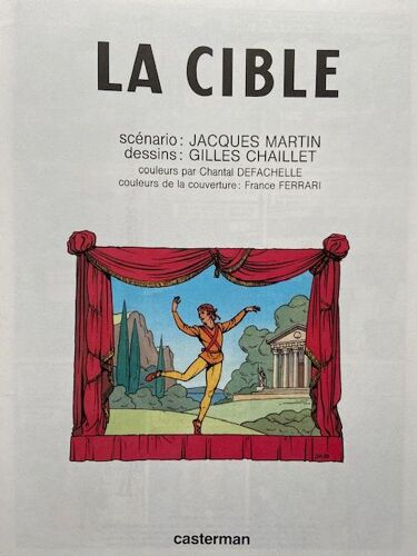 Lefranc, La Cible , Bd Jacques Martin
