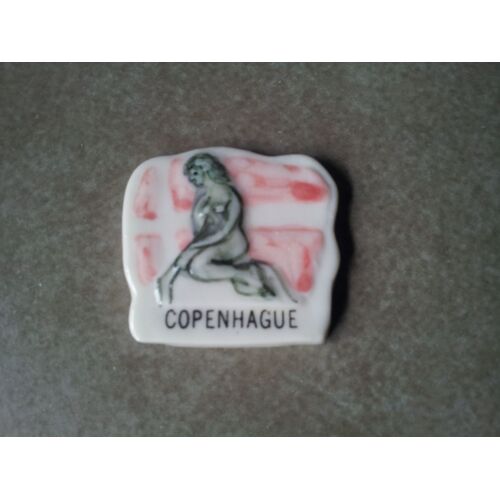 Fève Copenhague Petite Sirène Capitale Du Danemark