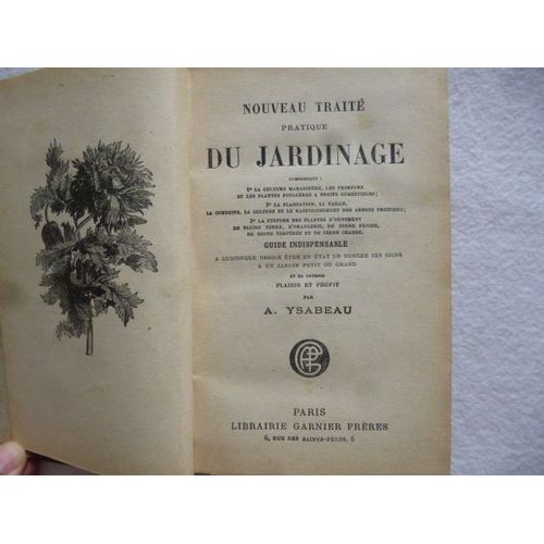 Nouveau Traite Pratique Du Jardinage