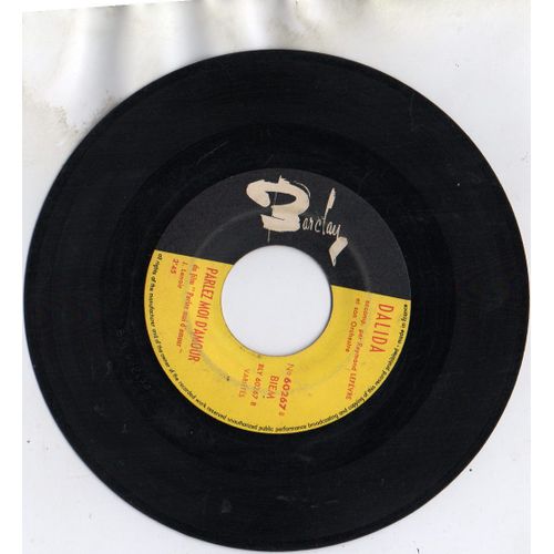 Parlez-Moi D'amour / Dix Mille Bulles Bleues