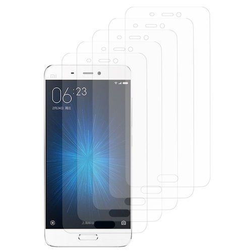 Lot / Pack De 5 Films Pour Xiaomi Mi 5 Protection D'écran Clear Transparent