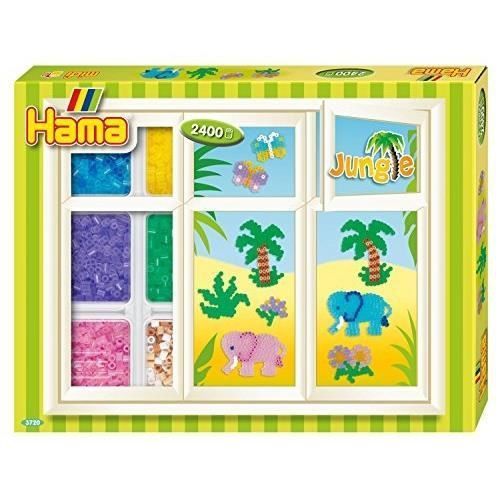 Hama Boîte De Perles Moyennes 'la Jungle'