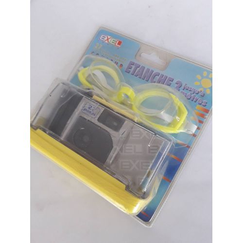 APPAREIL JETABLE EXEL 27 POSES étanche 3 M avec lunettes COLLECTOR périmé NOV 1999