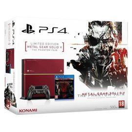 Sony Playstation 4 The Phantom Pain Edition 500 Go Metal Gear Solid V Limited Pack