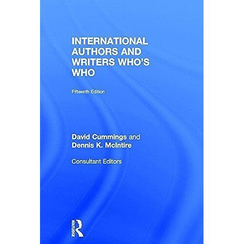 International Authors And Writers Who's Who (15th Ed)