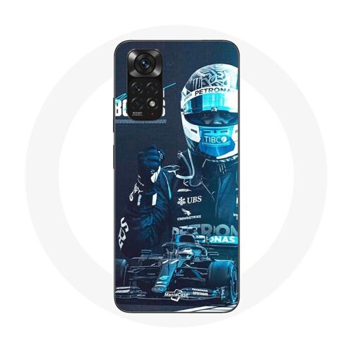 Coque Pour Xiaomi Redmi Note 11s Formule 1 Valtteri Bottas Pilote De F1 Noir