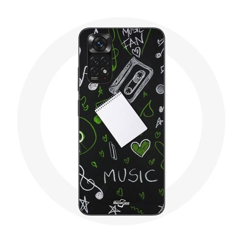 Coque Pour Xiaomi Redmi Note 11 4g Music Clé De Sol