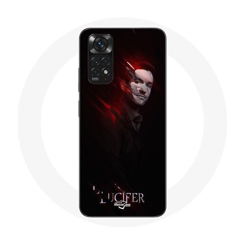 Coque pour Xiaomi Redmi Note 11 4G Lucifer Série fond noir
