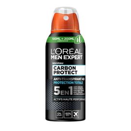 L'oréal Paris - L'oréal Men Expert Carbon Protect Déodorant Spray Compressé 5en1 - 100ml Homme 