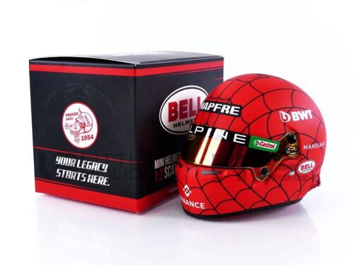 Mini Helmet 1/2 4100245 Casque Esteban Ocon - Alpine Usa Gp 2022 Diecast Modelcar