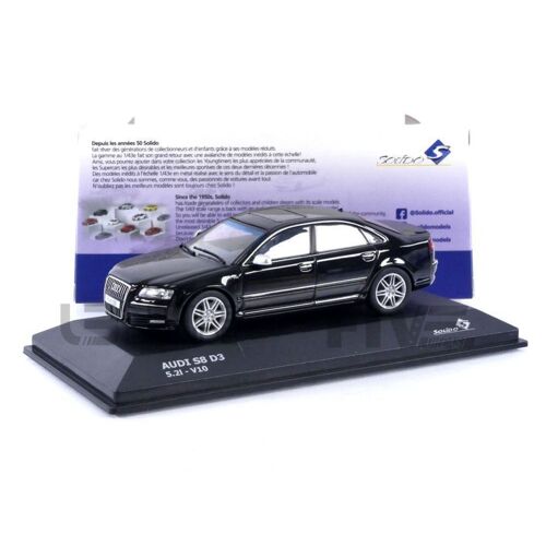 Solido 1/43 4313301 Audi S8 (D3) - 2010 Diecast Modelcar-Solido