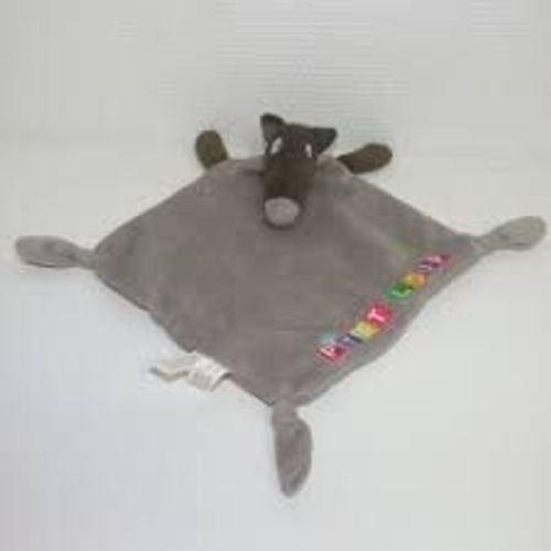 Doudou Loup Plat Les Éditions D'auzou