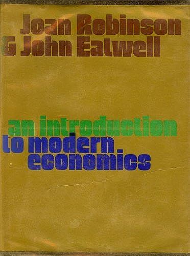 Introduction To Modern Economics