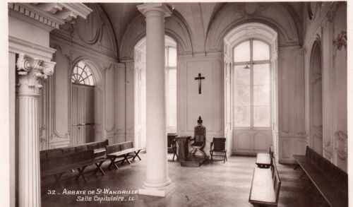 Carte Postale N° 32 - Abbaye De Saint Wandrille - Salle Capitulaire - Editions Levy Et Neurdein Reunis