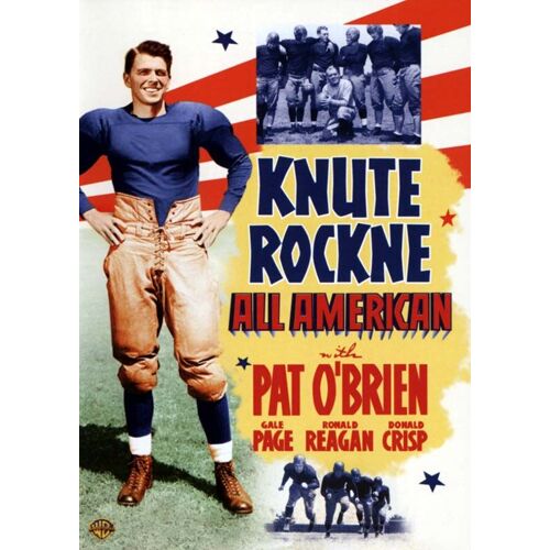 Knute Rockne All American 1940 - Dvd Ronald Reagan