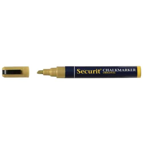 Securit Marqueur Craie Original Medium Pte Biseautée 2 - 6 Mm Or