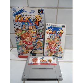 Snes : Super Kick Off - Japonais