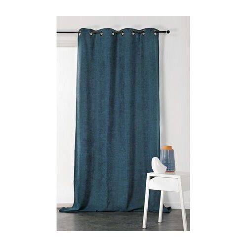 Linder - Rideau obscurcissant - Alaska - bleu nuit - 140 x 260 cm - Bleu