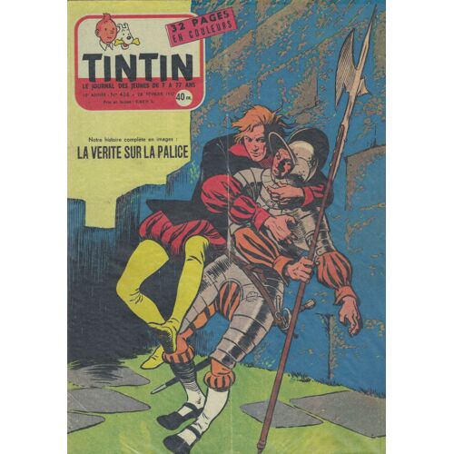 Journal De Tintin N 436 Du 28 Fevrier 1957 / La Verite Sur La Palice